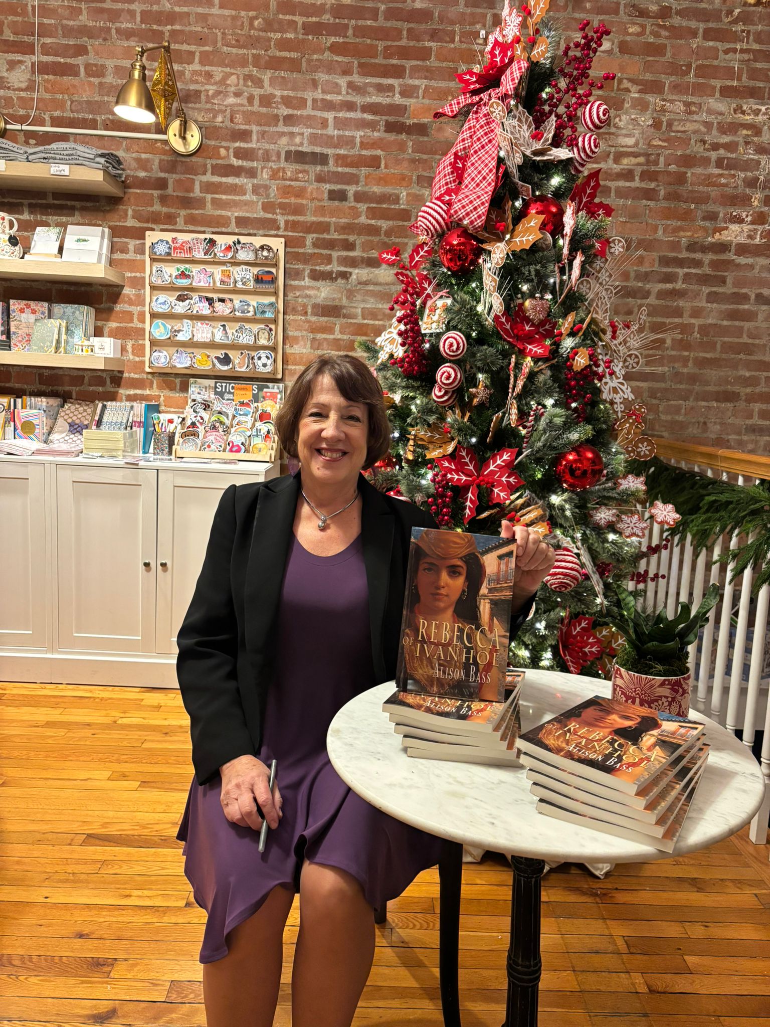 ALISON BASS BOOK SIGNING AT MOLLY'S BOOKS